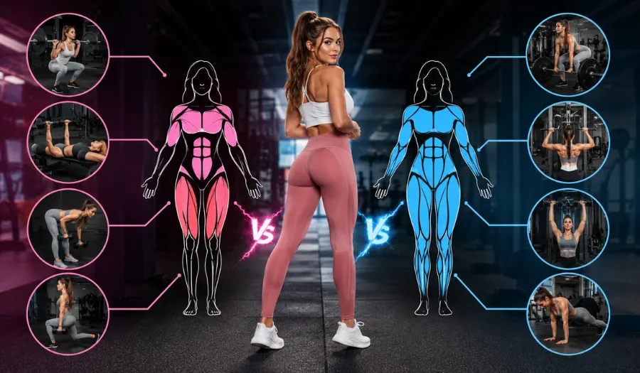 Lower body home workout female