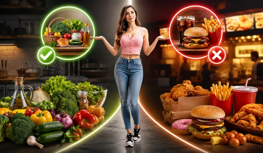 Homemade Meals vs Fast Food Homemade Meals vs Fast Food